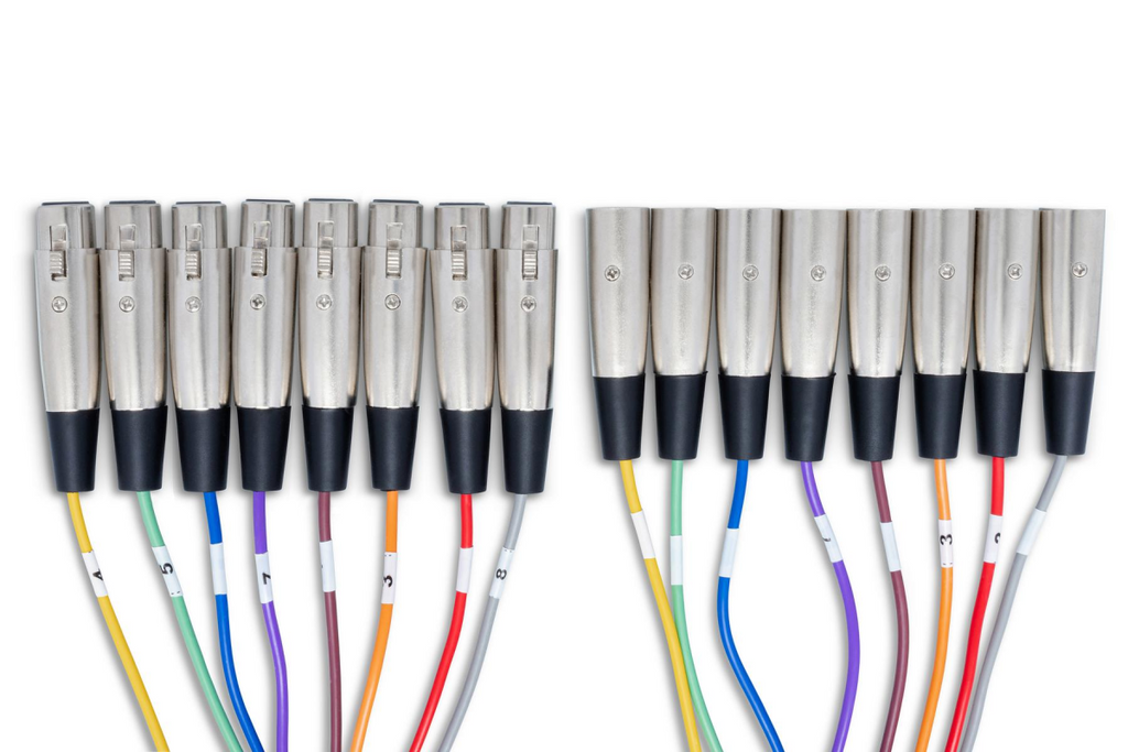 Hosa XLR805 Snake XLR3F - XLR3M 5M