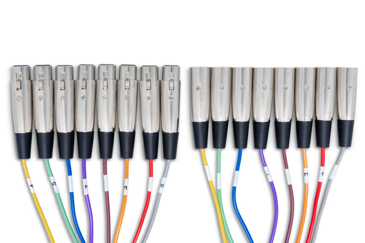 Hosa XLR805 Snake XLR3F - XLR3M 5M