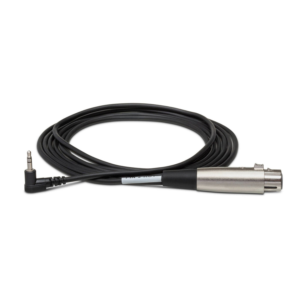 Hosa XVM-105F Microphone Cable XLR3F - 3.5mm TRS RA - 5ft