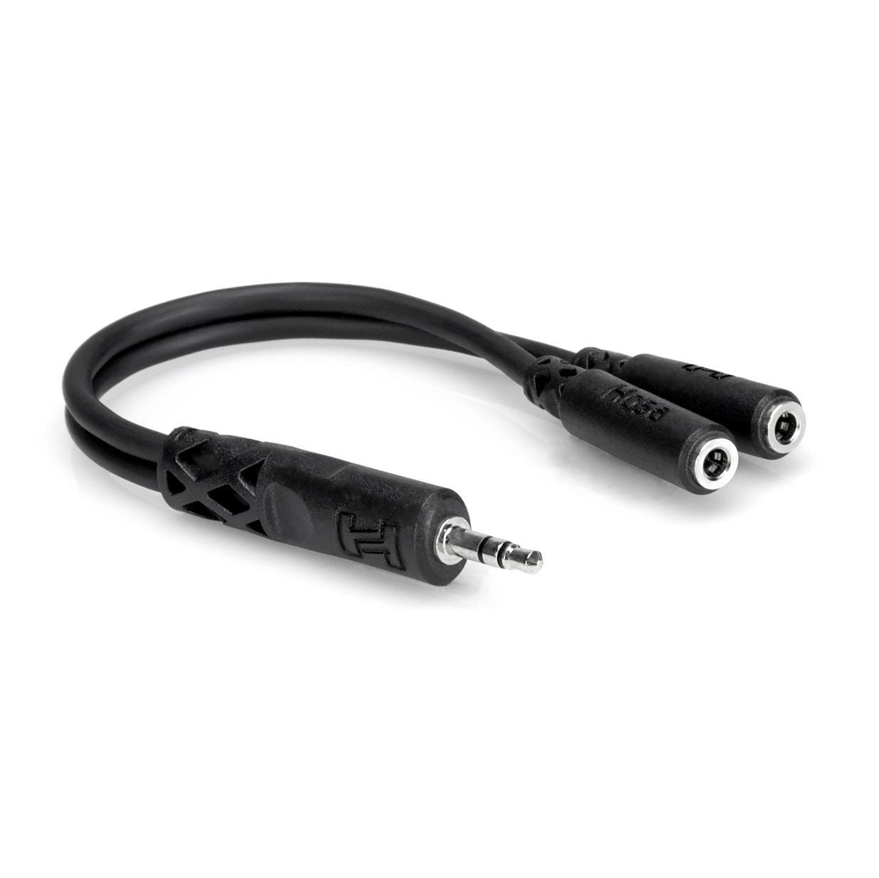 Hosa YMM-232 3.5mm TRS(M) to Dual 3.5mm TRS(F) Y Cable