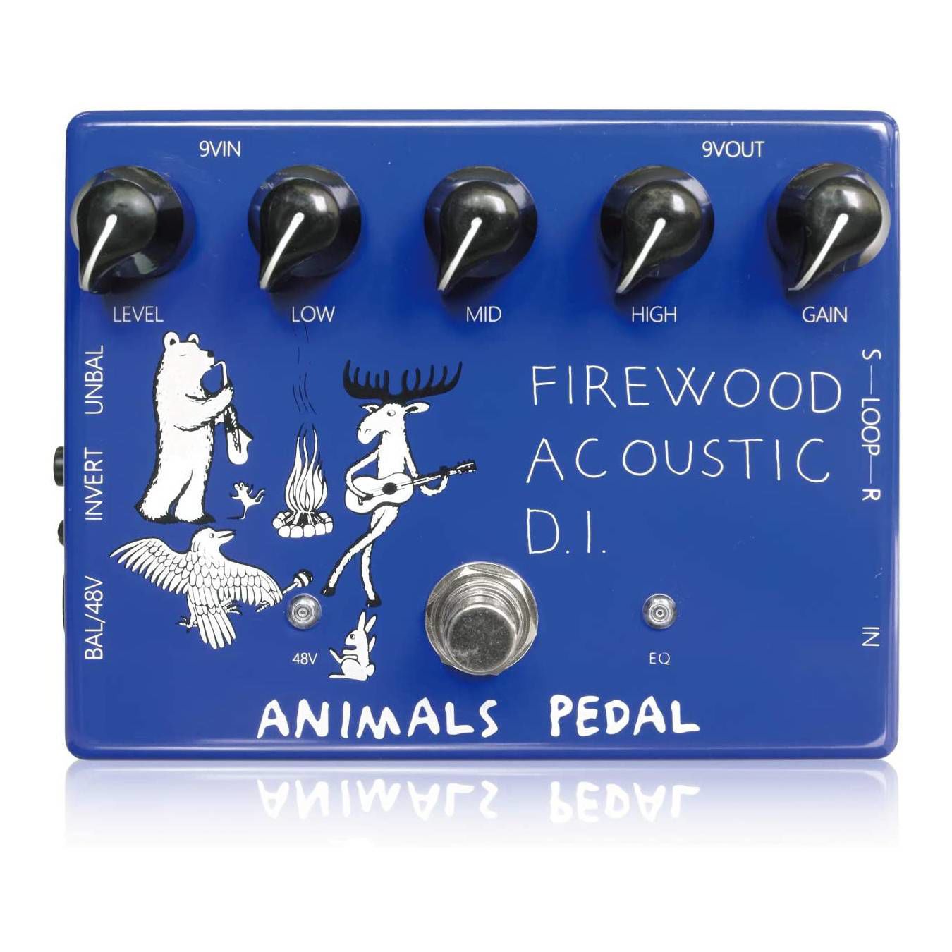 Animal Pedals Firewood Acoustic DI Guitar Effects Pedal