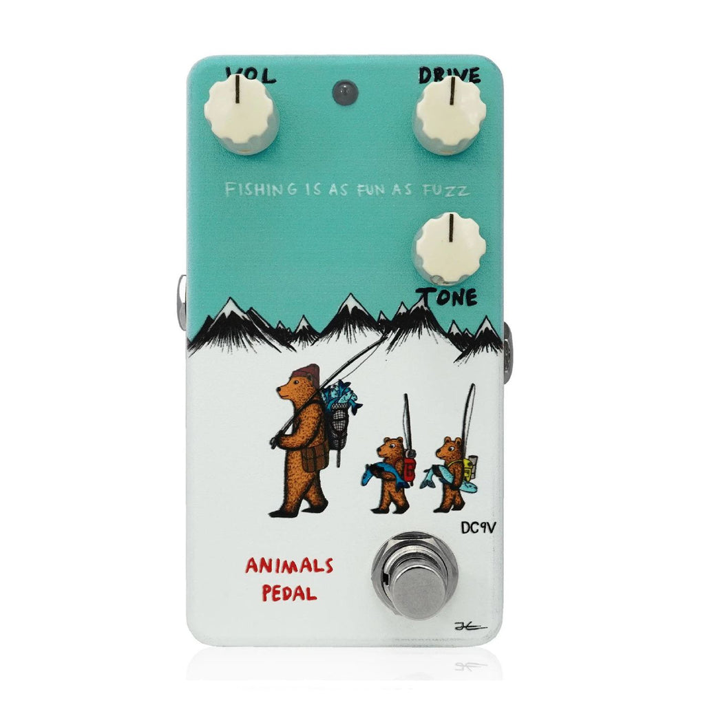 Animals Pedal FFF2 Fishing Is Fun As Same As Fuzz Guitar Effects Pedal