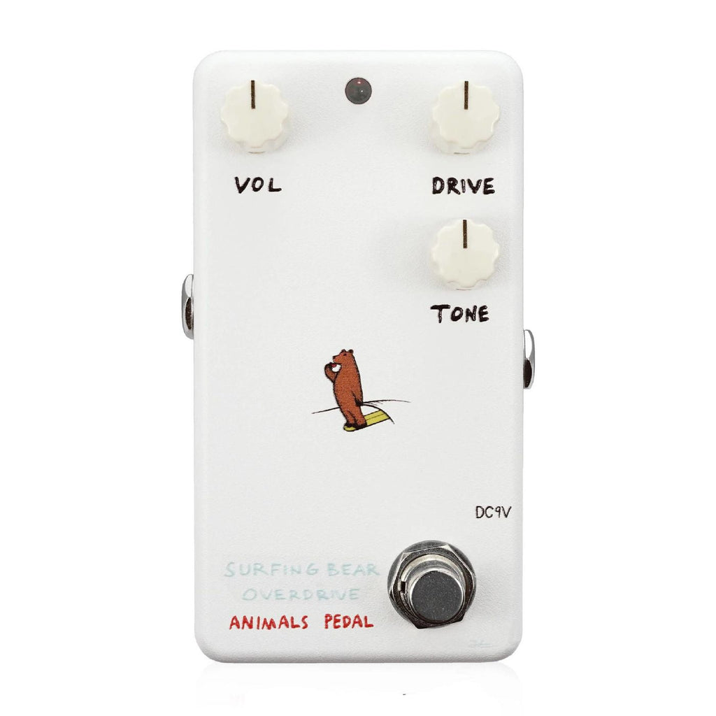 Animals Pedal Surfing Bear Overdrive Guitar Effects Pedal - MKII