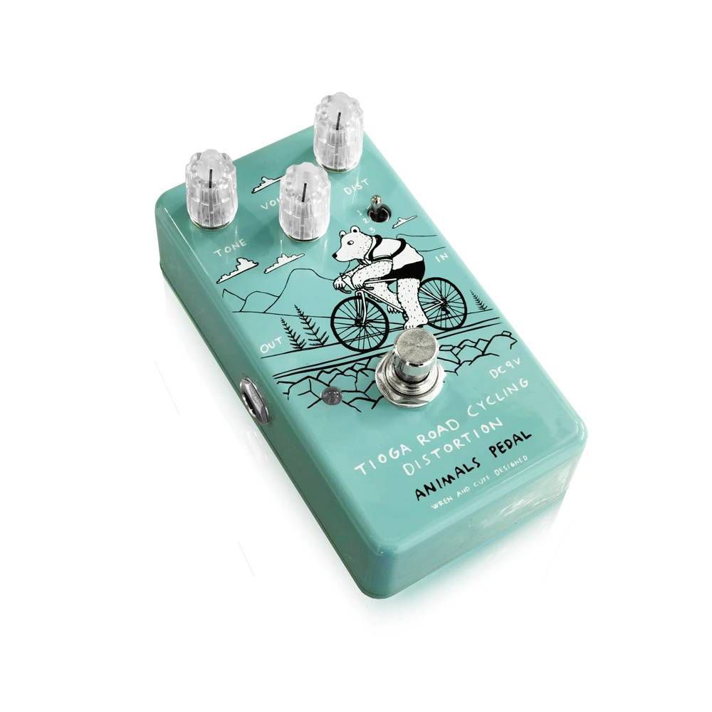Animals Pedal TRC Tioga Road Cycling Distortion Guitar Effects Pedal