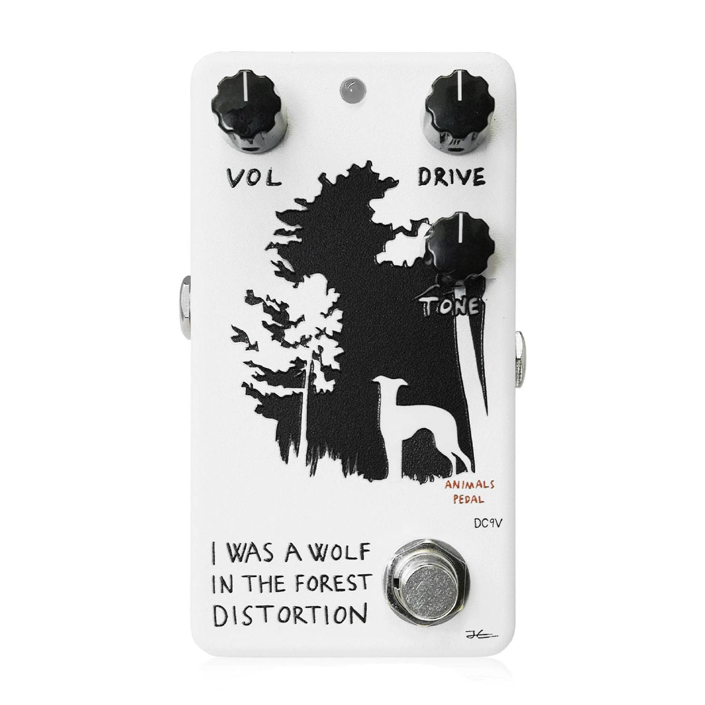 Animals Pedal WFD2 I Was A Wolf In The Forest Distortion Guitar Effects Pedal