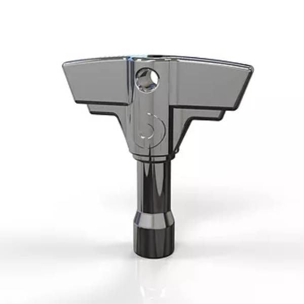 British Drum Company Palladium Drum Key in Chrome