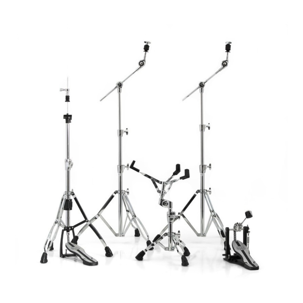 Mapex HP-6005 Standard Chrome Drum Hardware Pack with stands and mounts for Mars drum kits, durable and high-quality accessories