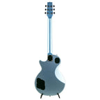 Heritage Ascent H-150 electric guitar in Pelham Blue with double-cutaway body, maple neck, and chrome hardware.