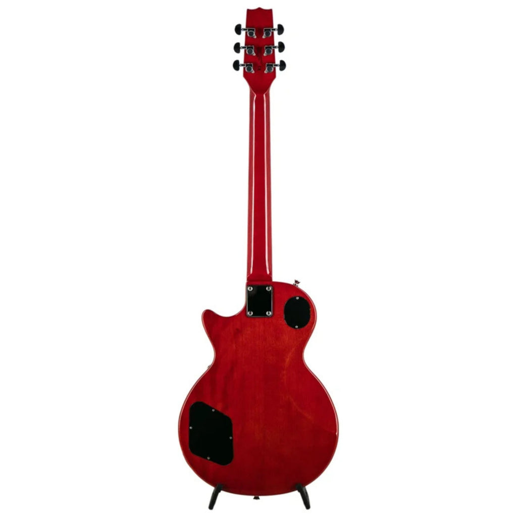 Heritage Ascent H-150 electric guitar in lemon burst finish, showcasing a solid body, double-cut design, and vintage-style hardware.