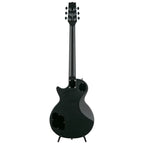 Heritage Ascent H-150 electric guitar in matte charcoal finish, showcasing its sleek body and classic design.