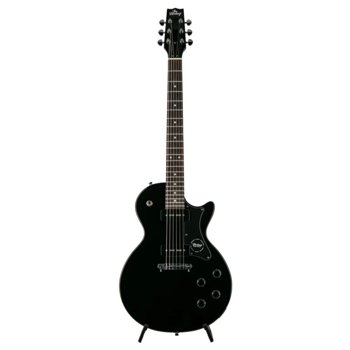 Heritage Ascent H-137 P90 Electric Guitar Black