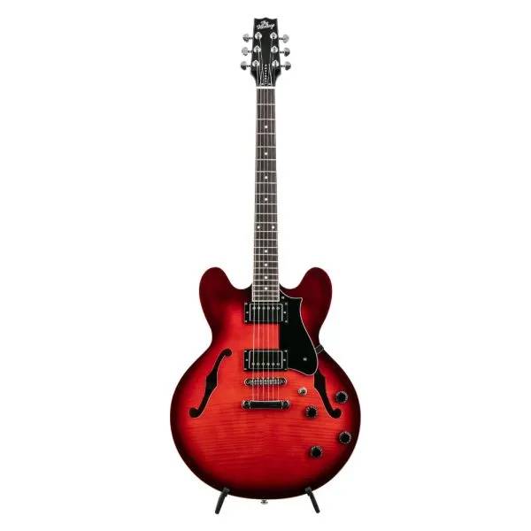 Heritage Ascent+ H-535 Electric Guitar Scarlet Red Burst