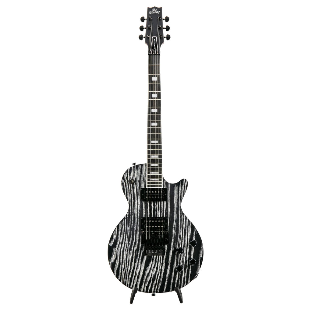 Heritage Ascent+ LE H-150 Ash Top FR Electric Guitar Matte Black