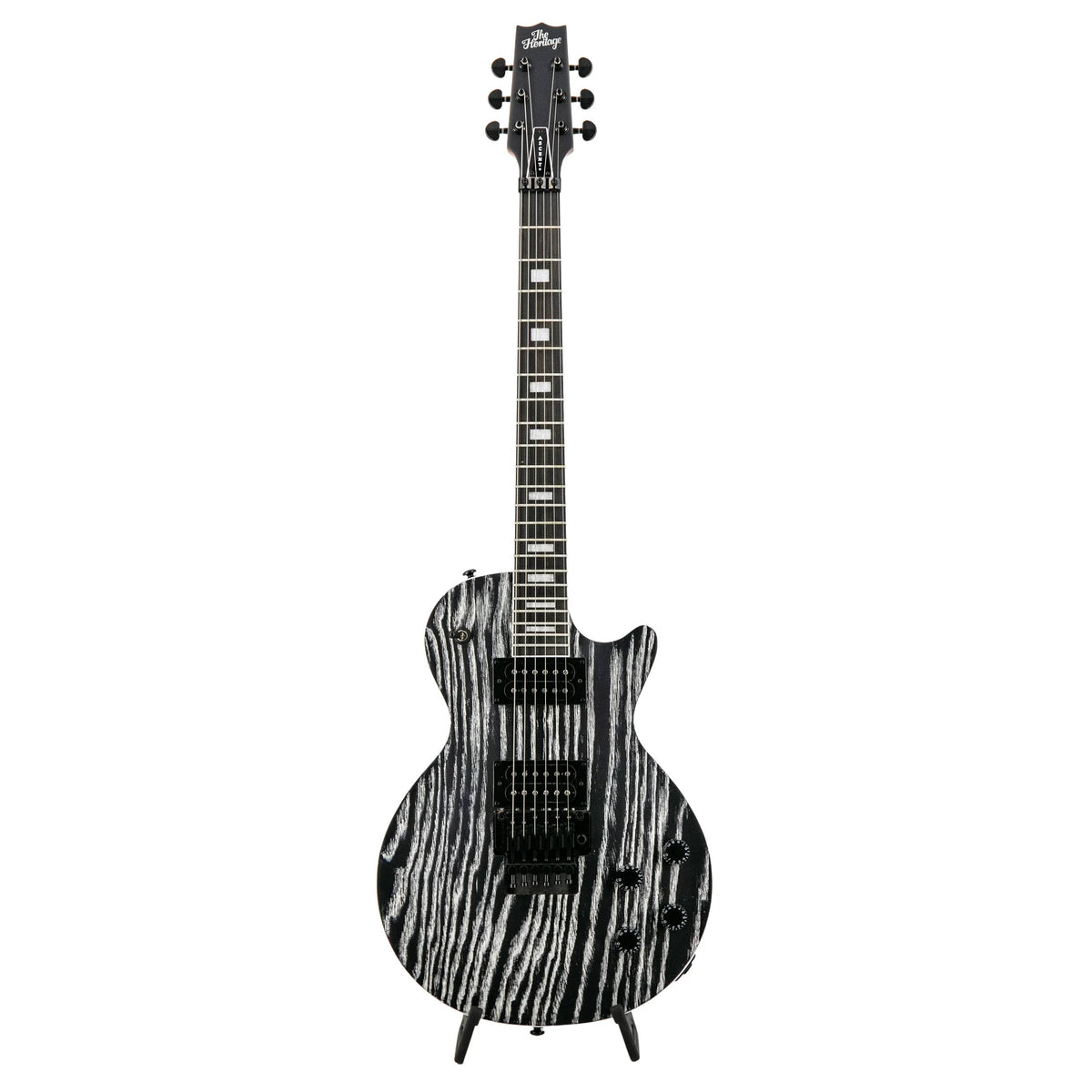 Heritage Ascent+ LE H-150 Ash Top FR Electric Guitar Matte Black