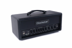 Blackstar HT-20RH-MKIII valve guitar amp head with control knobs and input jacks, 20-watt tube amplifier for electric guitars.