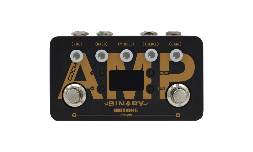Hotone CDCM Dual Effect Pedal - Amplifier Modeling
