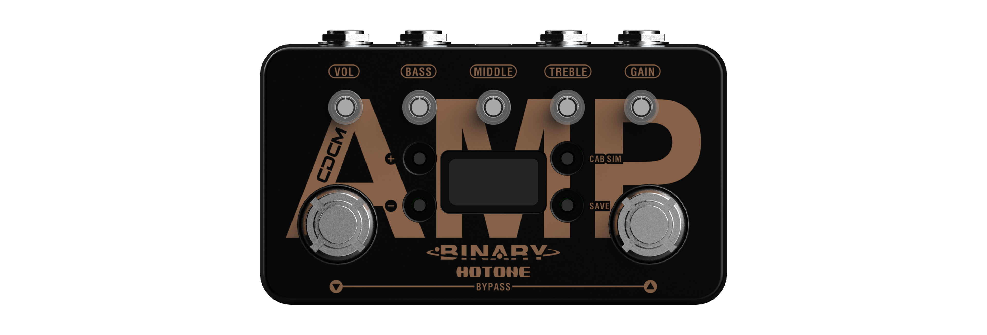Hotone CDCM Dual Effect Pedal - Amplifier Modeling
