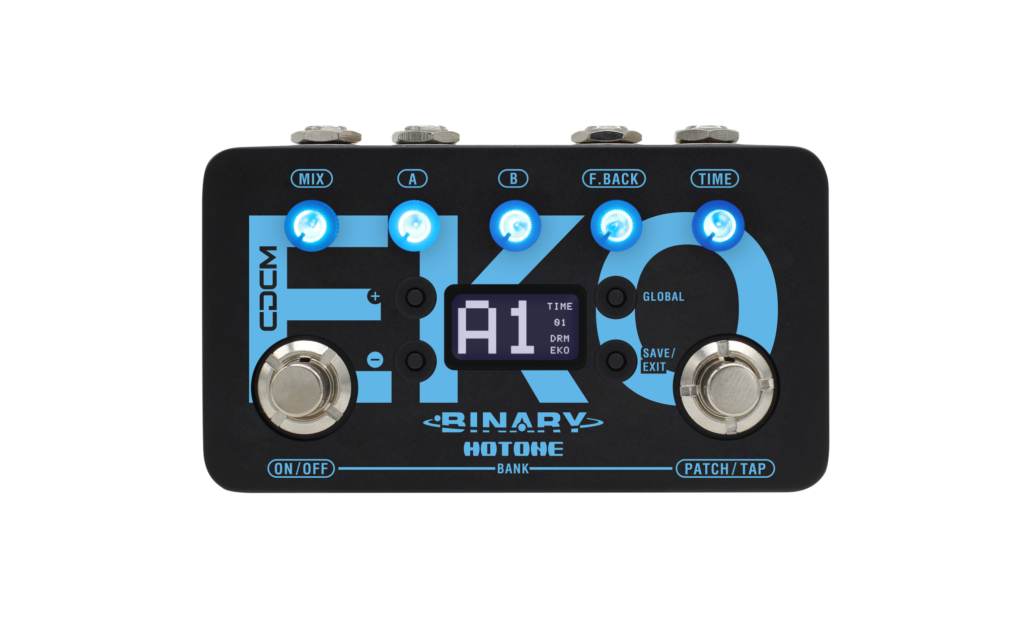 Hotone CDCM Dual Effect Pedal - Delay