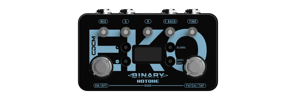 Hotone CDCM Dual Effect Pedal - Delay