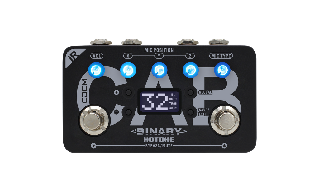 Hotone CDCM Dual Effect Pedal - CAB simulatorwith IR