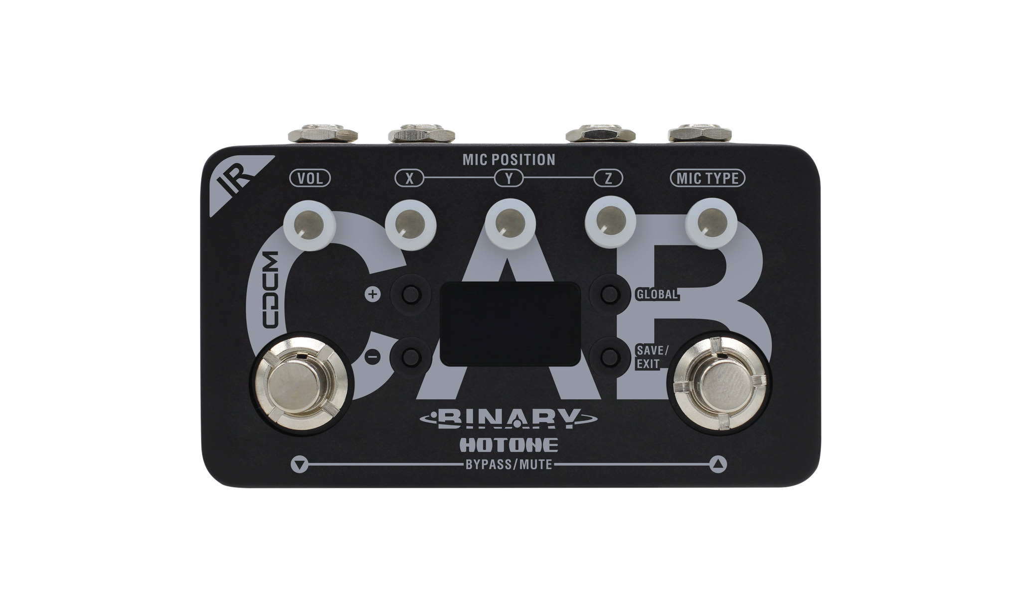 Hotone CDCM Dual Effect Pedal - CAB simulatorwith IR