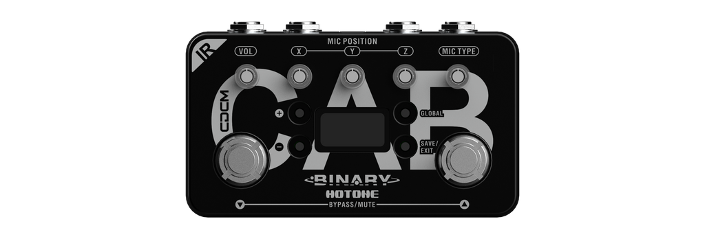 Hotone CDCM Dual Effect Pedal - CAB simulatorwith IR