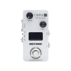 Hotone OMP-6 CAB IR Loader effect pedal with multiple cab impulse response options, compact guitar effects processor.