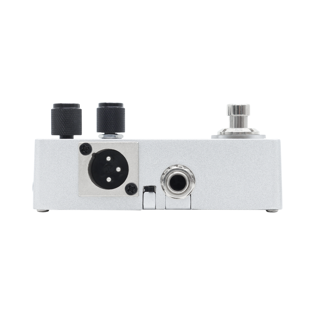 Hotone OMP-6 CAB IR Loader effect pedal, compact multi-effects device with interface and controls visible.