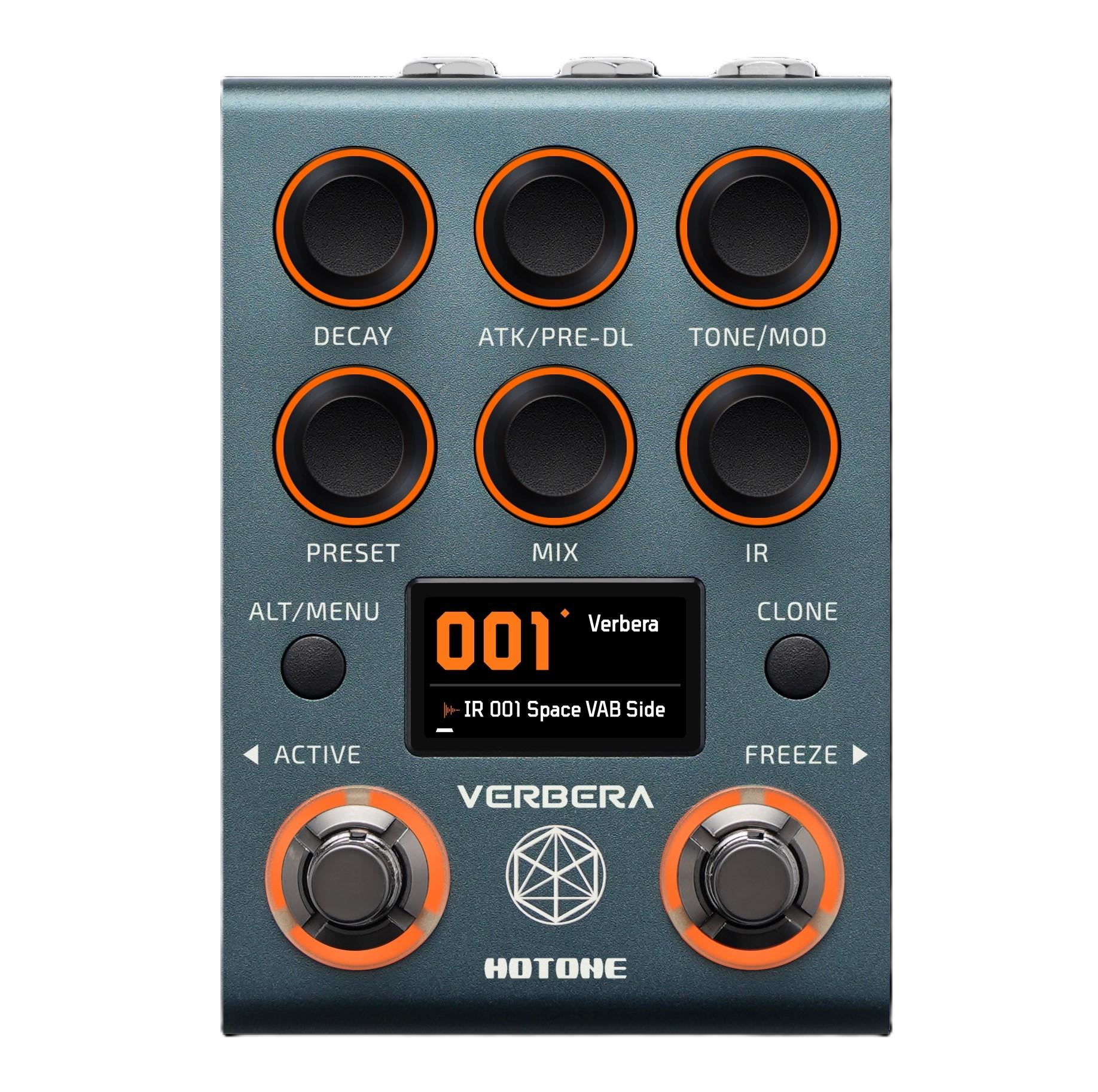 Hotone Verbera Convolution Reverb Effects Pedal