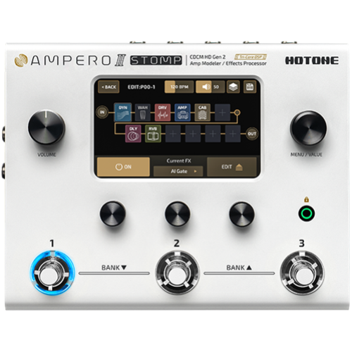 Hotone Ampero II Gen 2 Amp Modeler and  Effects Processor