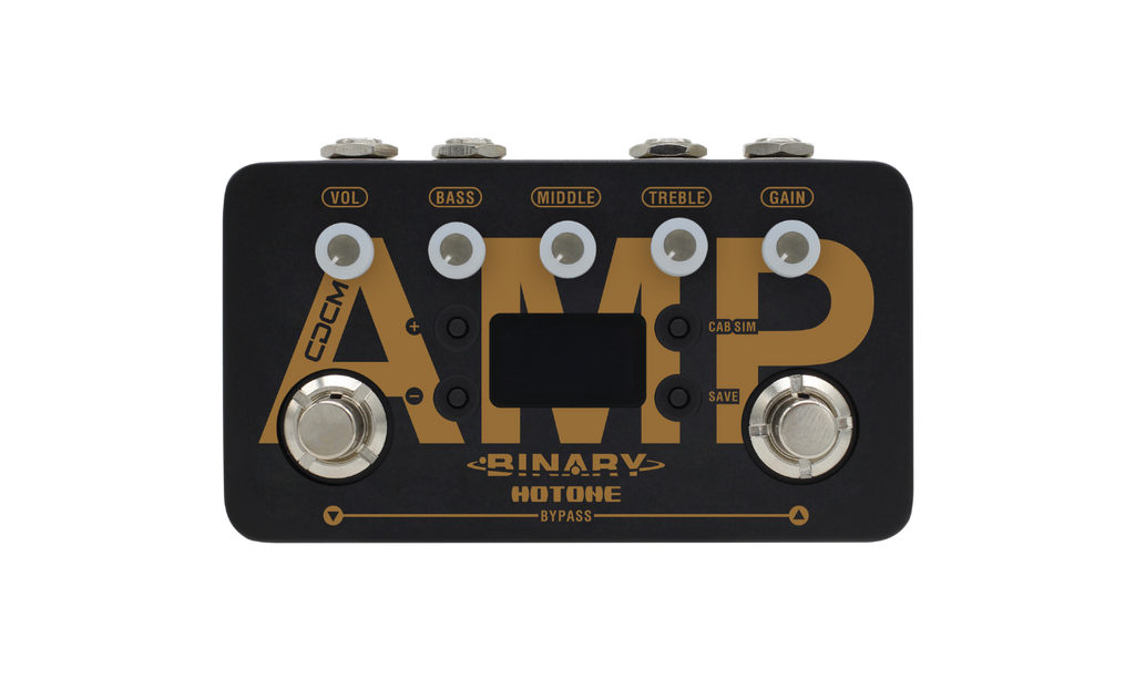 Hotone CDCM Dual Effect Pedal - Amplifier Modeling