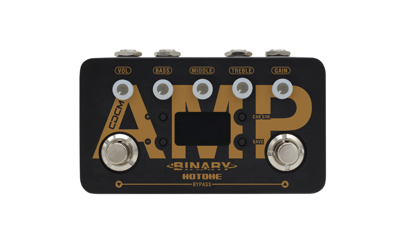 Hotone CDCM Dual Effect Pedal - Amplifier Modeling