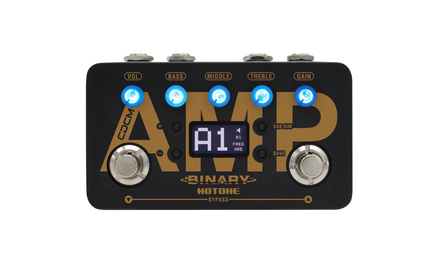 Hotone CDCM Dual Effect Pedal - Amplifier Modeling