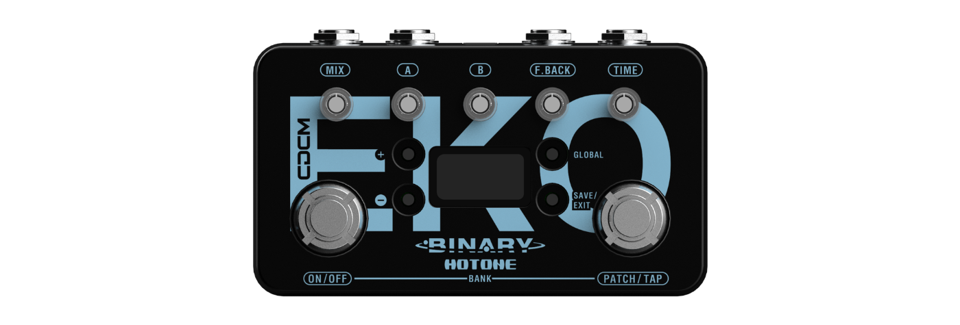 Hotone CDCM Dual Effect Pedal - Delay