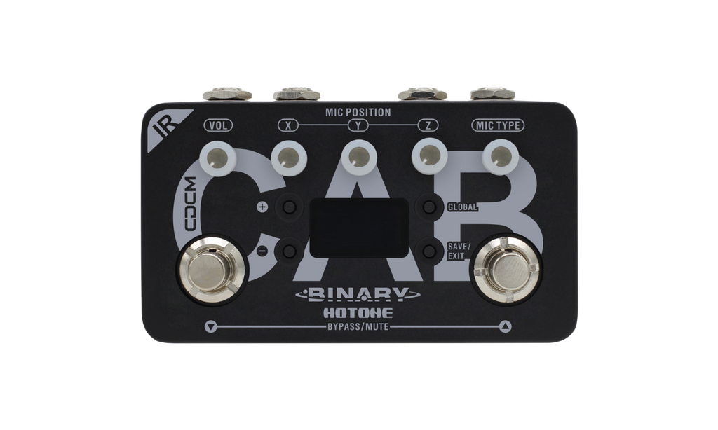 Hotone CDCM Dual Effect Pedal - CAB simulatorwith IR