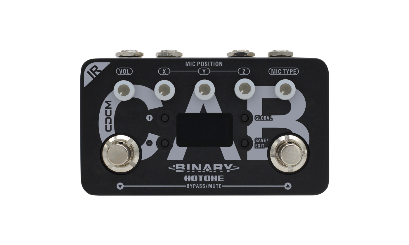 Hotone CDCM Dual Effect Pedal - CAB simulatorwith IR