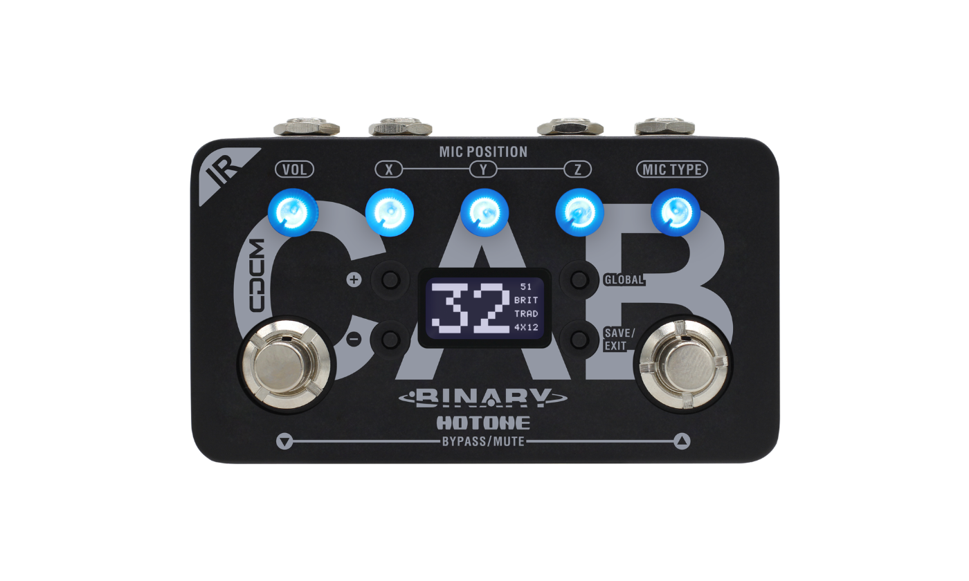 Hotone CDCM Dual Effect Pedal - CAB simulatorwith IR