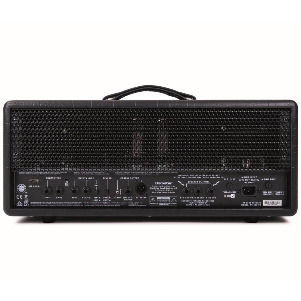 Blackstar HT Club 50 MK III 50W Tube Guitar Amplifier Head