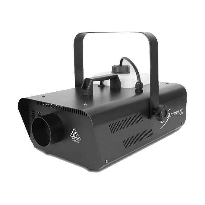 Chauvet Hurricane 1302 1070 Watt smoke machine with control FC-T, used for atmospheric effects in stage and event setups.