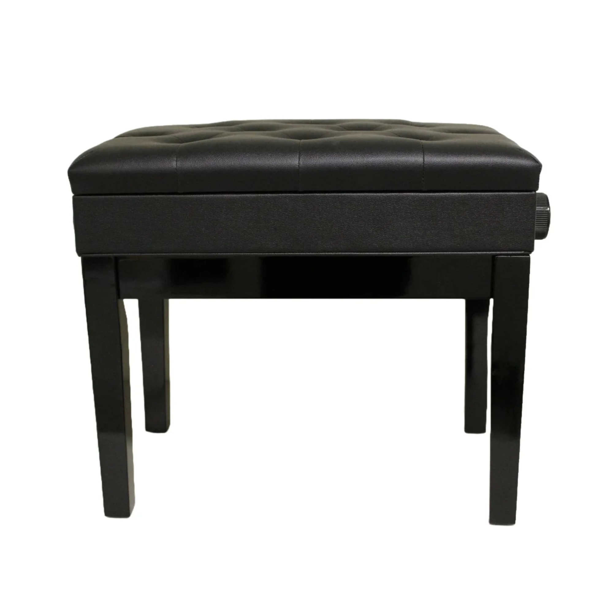 Casio Height Adjustable Piano Bench with Hydraulic Lift and Book Storage