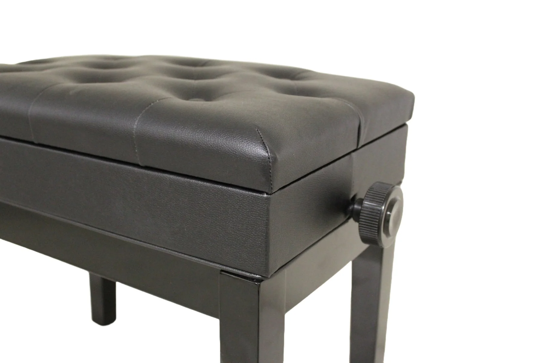 Casio Height Adjustable Piano Bench with Hydraulic Lift and Book Storage