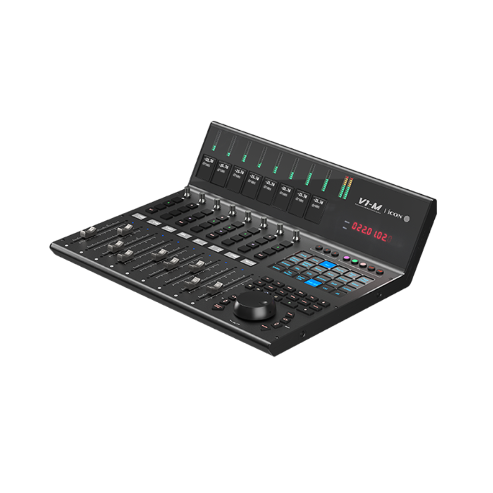 Icon V1-M Professional USB-MIDI DAW Fader Control Surface with Transport