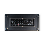 Blackstar ID Core 20 V4 stereo guitar combo amplifier with control knobs and speaker grille visible.