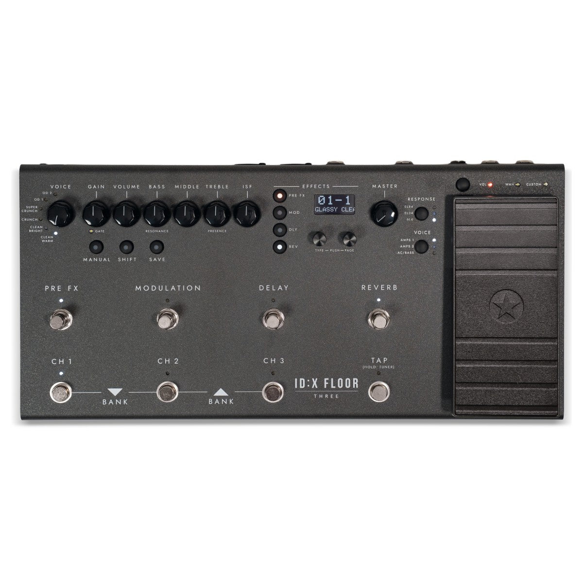 Blackstar ID:X Floor Three Advanced DSP Floorboard Modeller