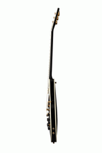 Epiphone B.B. King Lucille semi-hollow body electric guitar in ebony finish with Epilite case, showcasing the guitar's classic design and hardware