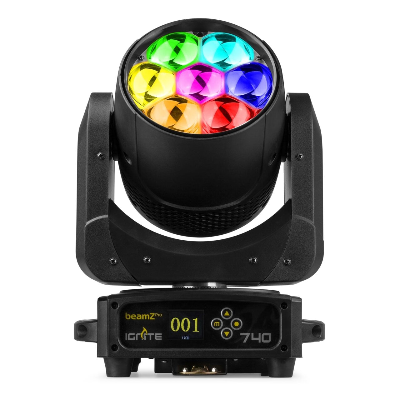 BeamZ PRO Ignite740 LED Wash Moving Head with Zoom 7x40W