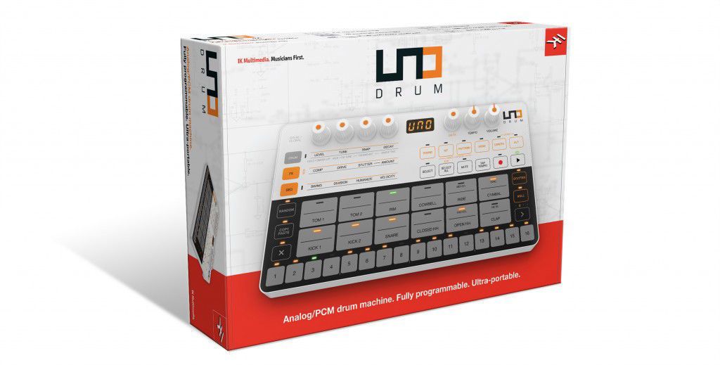 IK Multimedia UNO Drum Analogue-PCM Drum Machine