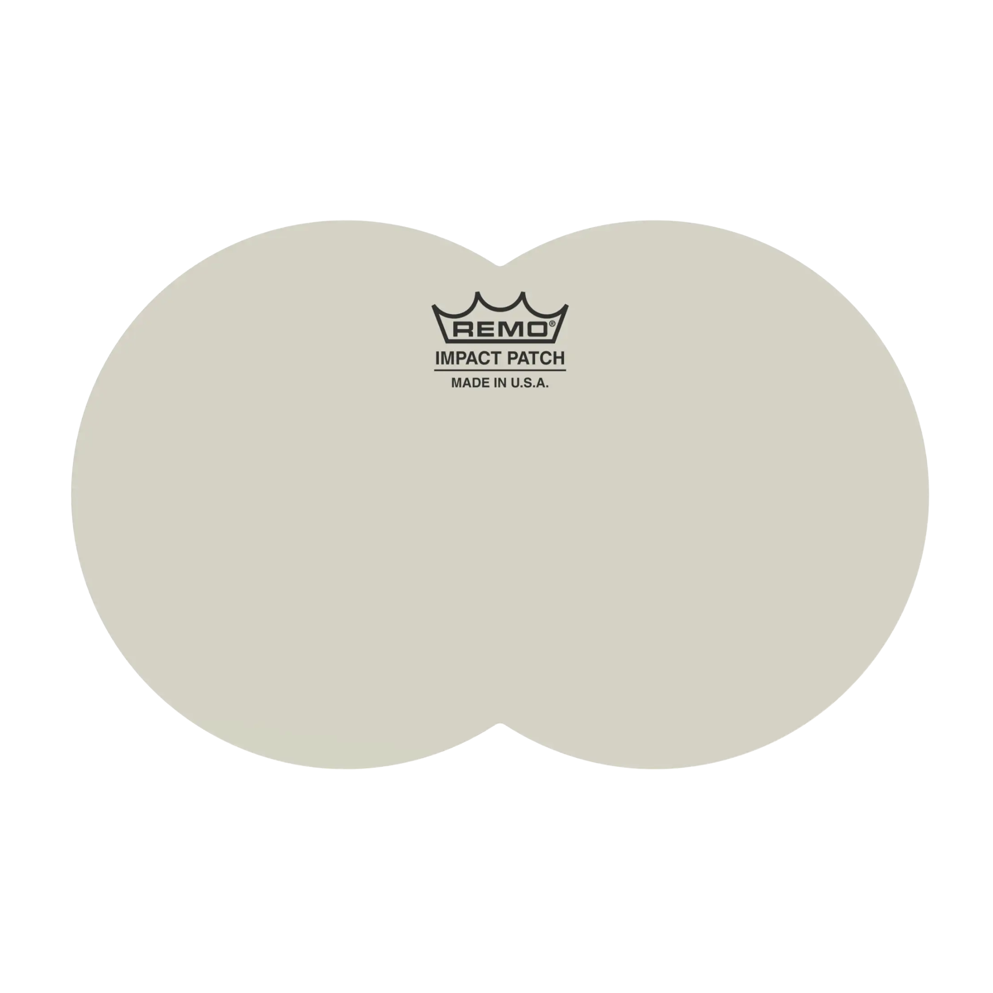 Remo 4 Double Pedal Impact Patch for Bass Drum (2pk)
