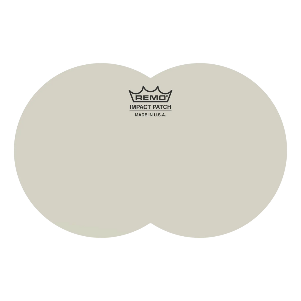 Remo 4 Double Pedal Impact Patch for Bass Drum (2pk)