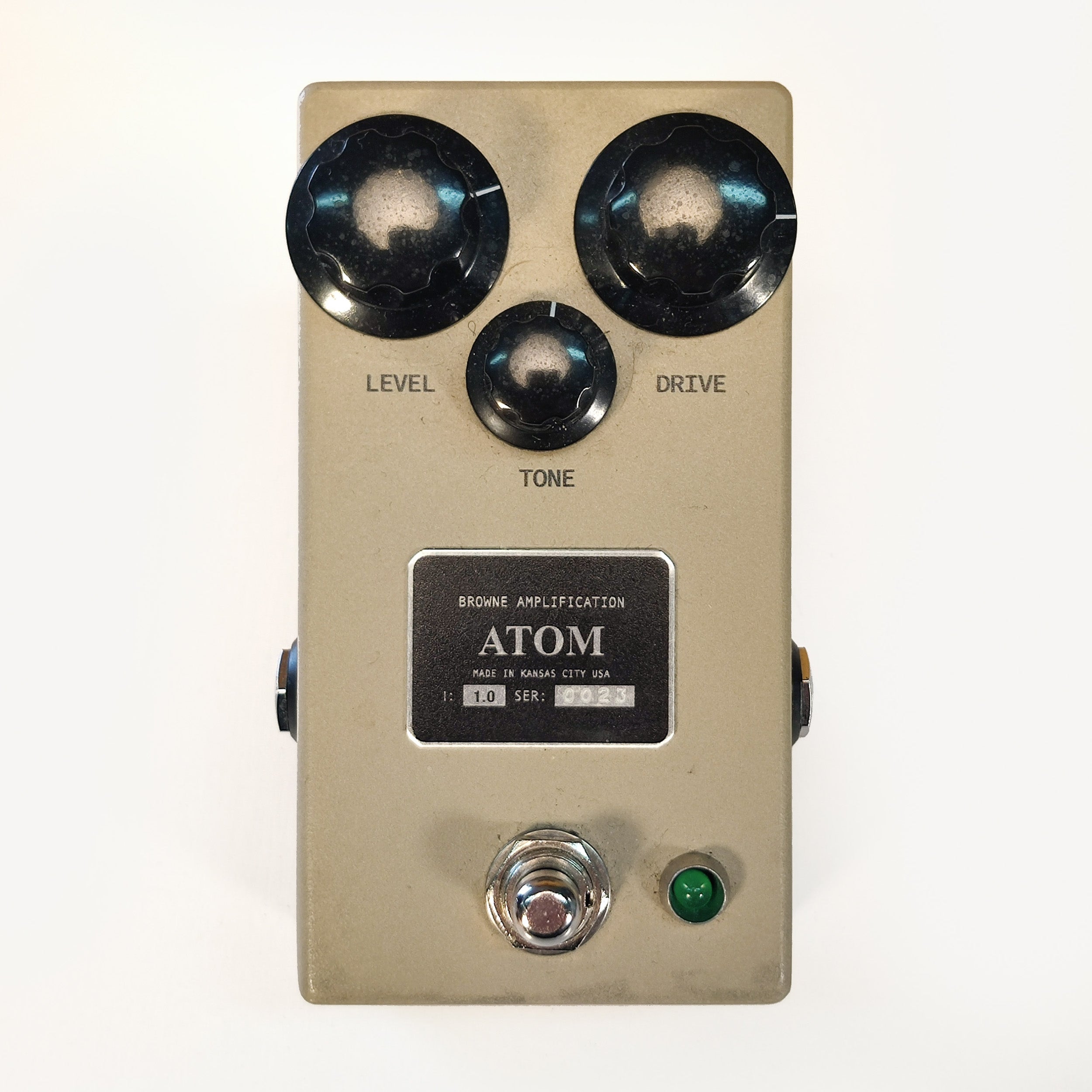 Browne Amps Atom Nashville Overdrive Guitar Effects Pedal - Preloved